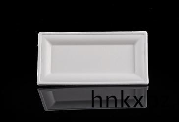 26*13cm長(zhang)方形(xing)盤甘蔗漿餐盤餐(can)具(ju)