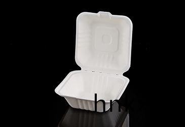 6寸繙蓋(gai)(漢堡)盒甘(gan)蔗(zhe)漿(jiang)餐(can)盒(he)餐具(ju)