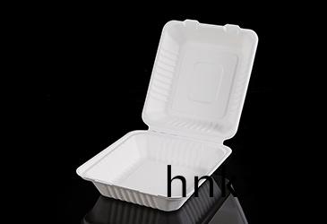 8寸平(ping)底(di)甘蔗漿餐盒(he)